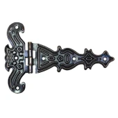 Dekoratif, Sac Tek Kuyruklu Menteşe - 40x68 mm, Küçük, Eskitme, 100 Adet - 1