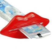 Diş Macunu Sıkacağı Dekoratif Öpücük Dudak Tasarımlı Tüp Macun Tıkacağı - 4