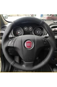 Fiat Uyumlu Linea Doblo- Fiorino Punto TuşluVersiyon Araca Özel Dikmeli Direksiyon Kılıf - 3