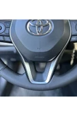 Toyota Uyumlu Corolla 2019 2022 Dikmeli Direksiyon Kılıfı Arac Özel Ürün thumbnail 4