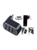 Usb 2.0 Çoklu Hub Ayırıcı 3 Port 180 Derece Dönebilir Usb Çoğaltıcı Çoklayıcı Bilgisayarlar İçin - 5
