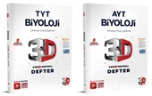 3D Yayınları 2024 Tyt Ayt Biyoloji Video Destekli Defter Seti 2 Kitap - 1