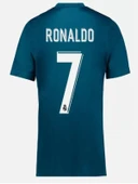Mtn M00180 Ronaldo Turkuaz Real Madrid Çocuk Deplasman Forma 2017-2018 - 3