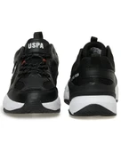 U.s. Polo Assn. Maybe Wmn 5Fx Kadın Siyah-Beyaz Sneaker Ayakkabı - 5