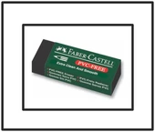 Faber Castell Siyah Silgi 7089/30 - 6 adet - 1