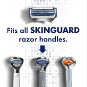 Gillette Skinguard Sensitive Tıraş Makinesi + 2 Up Yedek Tıraş Bıçağı - 4