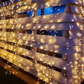 2x2 Metre 320 Led 8 Fonskiyonlu Dekoratif Led Günışığı Perde thumbnail 2