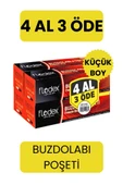 FLODEX Buzdolabı Poşeti 4 Al 3 Öde Küçük Boy - 1