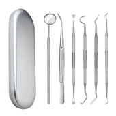 6 Parça Kutulu Ağız Bakımı Diş Bakım Seti Ağız Hijyen Takımı - 1