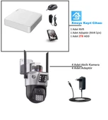 Ventus Set 4 Kameralı 2TB HDD li Güvenlik Kamera Sistemi Hareketli Kablosuz akıllı Xmeye - 3