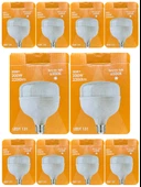 (10 Adet) Osaka 30W (200W) 6500K (Beyaz Işık) E27 Duylu (Kalın Duy) Torch Led Ampul (Yeni Model) - 1