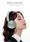 Aria ANC GÜMÜŞ Kulak Üstü Bluetooth Kulaklık - 3