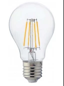 (4 Adet) Cata CT-4218 8W (60W) 3000K (Sarı Işık) Dim Edilebilir E27 Duylu (Kalın Duy) Led Filament Ampul - 3