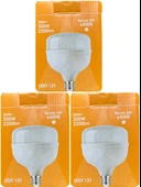 (3 Adet) Osaka 30W (200W) 6500K (Beyaz Işık) E27 Duylu (Kalın Duy) Torch Led Ampul (Yeni Model) - 1