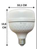 (10 Adet) Osaka 30W (200W) 6500K (Beyaz Işık) E27 Duylu (Kalın Duy) Torch Led Ampul (Yeni Model) - 3