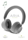 Aria ANC GÜMÜŞ Kulak Üstü Bluetooth Kulaklık - 2