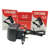 5V 2A 5.5*2.5mm Adaptörü Cross - 1
