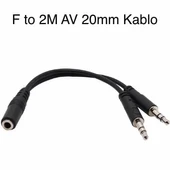 AV Cable F To 2M 20cm Çeviri (Vakumsuz) - 1