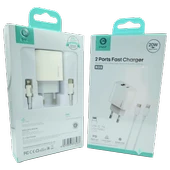 20W PD Çift Girişli Şarj Seti Type-C To Lighning DVIP N35 - 1