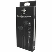 Mikrofonlu Stereo Bas Kulaklık Arbaks ARB-220 (Siyah) - 1