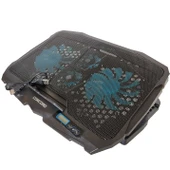 Işıklı Ledli Standlı 2 Fanlı Laptop Soğutucu Concord C-884 - 1