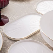 Emsan Sirius Gold Fine Bone 59 Parça 12 Kişilik Yemek Takımı - 5