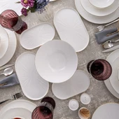 Emsan Sirius Gold Fine Bone 59 Parça 12 Kişilik Yemek Takımı - 2