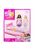 Barbie İlk Bebeğim Barbie'nin Yatağı Oyun Seti HMM64 - 2