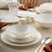 Emsan Elmira Gold Fine Bone 59 Parça 12 Kişilik Yemek Takımı - 4