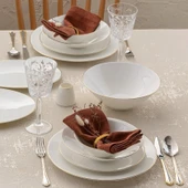 Emsan Elmira Gold Fine Bone 59 Parça 12 Kişilik Yemek Takımı - 3