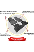 Dacia Logan 2 MCV PANELVAN (2 Parça) 2013 Sonrası 3D Siyah Kokusuz Havuzulu Paspas Takımı - 2