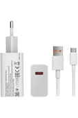 ENALP Xiaomi Uyumlu Type C 33w Hızlı Şarj Cihazı Şarj Aleti Kablo + Adaptör Hızlı Turbo Şarj Aleti 5a - 3