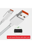 ENALP Kutu Çıkması 6 Amper Xiaomi uyumlu 33w 67w 120w Süper Hızlı Şarj Kablosu Type-c 6a Kablo - 2