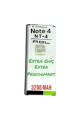 TEKNOCEPNET Samsung Note 4 Batarya Güçlendirilmiş Extra Performans - 1