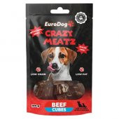 Eurodog Biftekli Küp Doğal Köpek Ödül Maması 100 Gr - 1