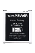 realpower Samsung Galaxy J1 J100 Batarya Pil 2000mah Eb-bj100bbe Rp-sam-j100 Ithalatçı Garantili - 1