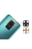 ENALP Xiaomi Redmi Note 9S Uyumlu - Note 9 pro Arka Kamera Camı Lens - 1