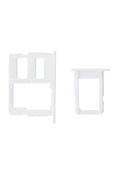 ENALP SAMSUNG J7 PRİME -J5 PRİME uyumlu SİM KART TEPSİSİ ÇEKMECESİ YUVASI SETİ (BEYAZ ) - 1