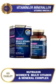 Nutraxin Women's Multi Vitamin Complex 60 Tablet Takviye Edici Gıda - 1