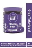 VITABEAR Vita Bear Sleepy Bear Uyku Düzenleyici Vitamin 60 Adet - 1