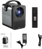 Shaza Hakomini PL3 200 Lümen Full HD Wi-Fi Android Taşınabilir Mini LED Projeksiyon Cihazı Outlet - 3