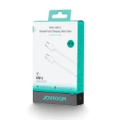 Joyroom S-A45 İphone Uyumlu Hasır Yeni Tip Type-c'den Type-c Şarj Kablosu 60W - 2