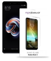 Xiaomi Redmi Note 5 Nano Kırılmaz Cam Ekran Koruyucu İnce Esnek thumbnail 1