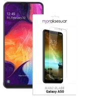 Samsung Galaxy A50 Nano Kırılmaz Cam Ekran Koruyucu İnce Esnek - 1