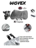 Motosiklet Brandası Topcase Uyumlu Su Geçirmez Branda,örtü thumbnail 4