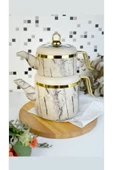 Marble Krem Granit Çaydanlık 201294 - 1