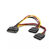 Hadron HDX5519 SATA POWER KABLO DÖKME SİYAH 15CM - 1