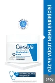 CeraVe Nemlendirici Yüz Ve Vücut Kremi-Kuru Ciltler İçin Seramid Ve Hyalüronik Asit İçerikli 340gr - 1
