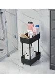 Bose 2 Katlı Evye Altı Organizer - Mutfak Ve Banyo Rafı Siyah - 1