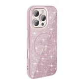 Apple iPhone 16 Pro Kılıf Magsafe Şarj Özellikli Parlayan Simli Redclick Okso Kapak thumbnail 7